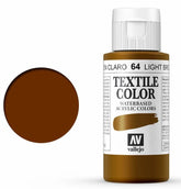 VALLEJO TEXTILE COLOR 64: 60 ML. MARRON CLARO - Al Masam Stationery LLC